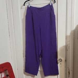 Willow Ridge Vibrant Purple Cropped Pants